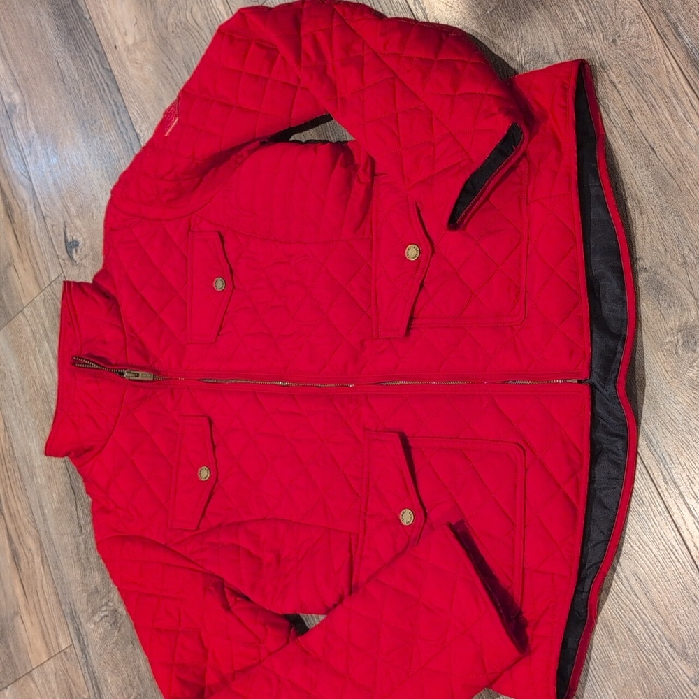 Tommy Hilfiger Scarlet Quilted Jacket